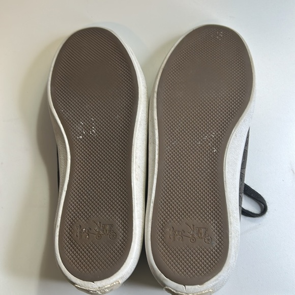 COACH EMPIRE SIGNATURE CANVAS LACE UP LOW TOP SNEAKERS SIZE 8B - Picture 8 of 13